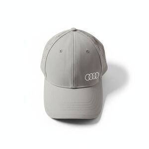 Official Audi Racing Performance Hat Adjustable Gray Motorsport Car Enthusiast